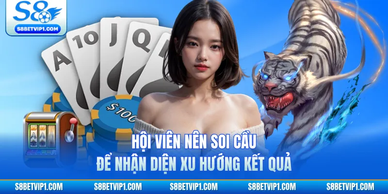 Hội viên nên soi cầu để nhận diện xu hướng kết quả
